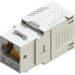 Roline Keystone Module Insert STP RJ45/LSA Cat.8 ToolFree Silver 26.11.0381-50