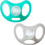 Tommee Tippee Sensitive Ορθοδοντικές Πιπίλες Σιλικόνης 6-18m Τιρκουάζ Γκρι 2τμχ