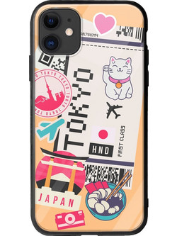Θήκη Ticket To Tokyo iPhone 11 Groove TPU (Tempered Glass και TPU)
