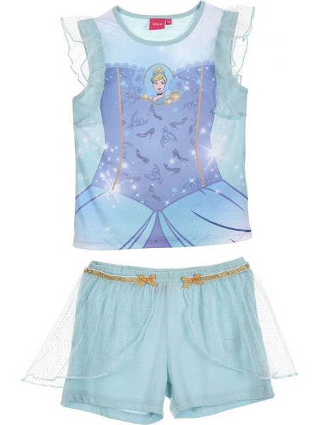 Παιδική Πιτζάμα Princess Disney, Χρώμα Σιέλ