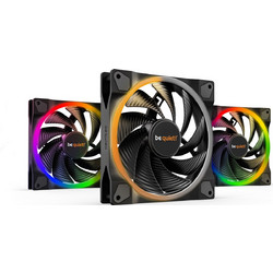 Be Quiet Light Wings High-Speed LED Case Fan 140mm ARGB με Σύνδεση 4-Pin PWM 3τμχ