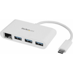 StarTech HB30C3A1GEA USB Hub 3.0 USB-C με 4 Θύρες USB-A / Ethernet