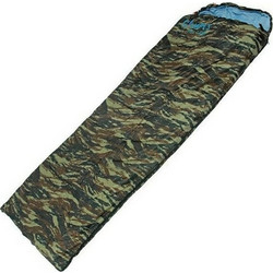 Campus Fox II Sleeping Bag Μονό Καλοκαιρινό Πράσινο Camo 210-8116
