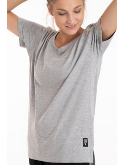 Magnetic North DTD Boyfriend Γυναικείο Αθλητικό T-Shirt Γκρι 22030