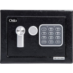ΧΡΗΜΑΤΟΚΙΒΩΤΙΟ OSB1723BL 17x23x17 cm BLACK OSIO