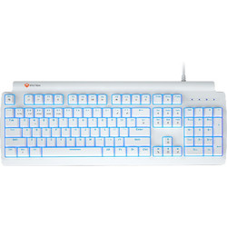 Meetion MK600MX Μηχανικό Gaming Πληκτρολόγιο με Outemu Blue Διακόπτες White