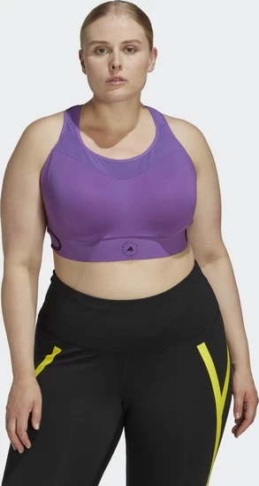 TruePace High Support sports bra in purple - Adidas By Stella Mc Cartney