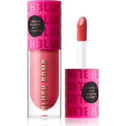 Makeup Revolution Blush Bomb Savage Coral Liquid Blush Lip & Cheek 4.6ml