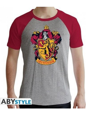 Harry Potter - Gryffindor Grey & Red T-Shirt