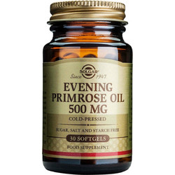 Solgar Evening Primrose Oil Cold Pressed Έλαιο Νυχτολούλουδου 500mg 30 Μαλακές Κάψουλες