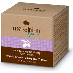 Messinian Spa 24h Mousturizing Cream Oily Combination Skin 50ml