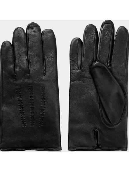 BOSS Δερμάτινα Γάντια της σειράς Hainz5 - 50477271 210 Brown