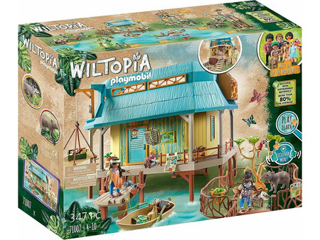 Playmobil Wiltopia Σταθμός Περίθαλψης Άγριων Ζώων για 4-10 Ετών 71007