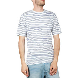 Minimum Wilson ριγέ t-shirt λευκό-μπλε 163133538