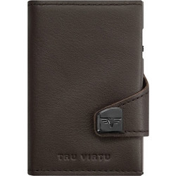 Πορτοφόλι Tru Virtu Click & Slide Nappa Brown 24104000104