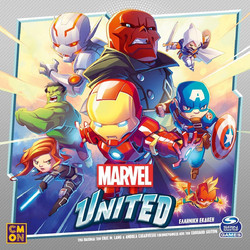 Κάισσα Marvel United Επιτραπέζιο Παιχνίδι για 14+ Ετών για 1-4 Παίκτες