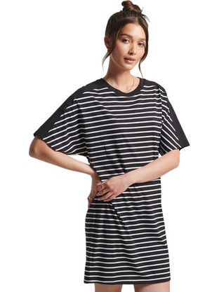 Superdry Studios Mini Καλοκαιρινό Καθημερινό Φόρεμα Μαύρο W8011101A-ABM