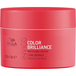 Wella Professionals Invigo Color Brilliance Fine Normal Μάσκα Μαλλιών για Προστασία Χρώματος & Επανόρθωση για Λεπτά & Βαμμένα Μαλλιά 150ml