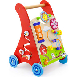 Viga Toys Ξύλινη Περπατούρα με Ασκήσεις Προγραφής 18m+