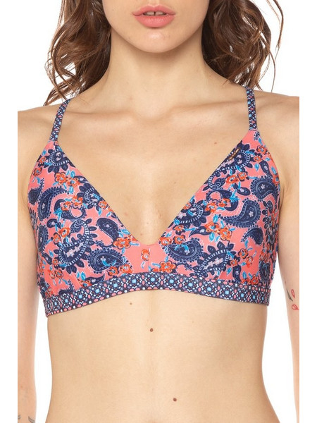 Superdry Vintage Surf Bikini Top Τριγωνάκι Floral Πολύχρωμο W3010275A-7BM