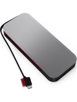Lenovo Go Power Bank 20000mAh 65W με Θύρα USB-A Grey