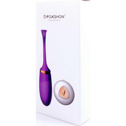 Kinksters Control Vibrating Silicone Love Egg Δονητής Egg για Ζευγάρια με Τηλεχειριστήριο Μωβ