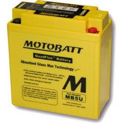 Motobatt Μπαταρία Μοτοσυκλέτας MB5U 7Ah
