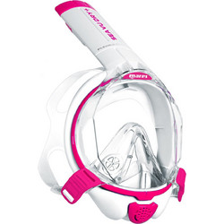 Mares Sea Vu S.M Μάσκα Θαλάσσης Full Face Διάφανη Ροζ