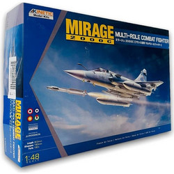 Kinetic Model Kits Mirage 2000C Συναρμολογούμενο Πλαστικό Μοντέλο Αεροπλάνου 1:48