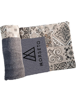 Morseto Luxury Porto Πετσέτα Θαλάσσης Γκρι 75x155cm