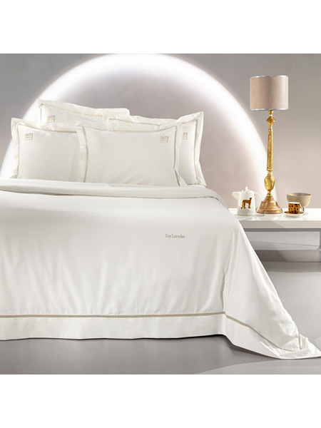 Παπλωματοθήκη Blend (Σετ 3τμχ) Ecru-Ivory Guy Laroche King Size 260x260cm 100% Βαμβακοσατέν