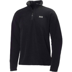 Helly Hansen Daybreaker 1/2 Zip Fleece Ανδρικό Αθλητικό Φούτερ Μαύρο 50844-990