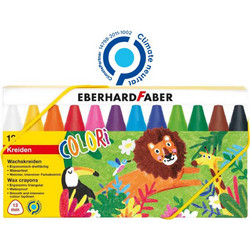 Eberhard Faber Colori Κηρομπογιές Σετ 12τμχ