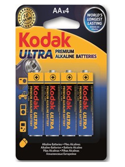 Kodak Ultra Premium Alkaline AA 4τμχ