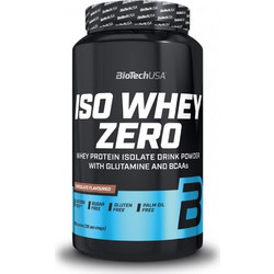 Biotech USA ISO Whey Zero Chocolate Πρωτεΐνη Ορού Γάλακτος Γράμμωσης Χωρίς Λακτόζη & Γλουτένη 908gr
