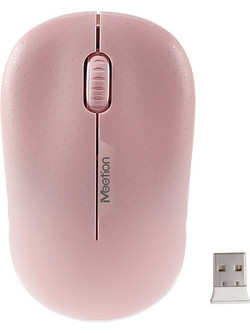Meetion MT-R545 Ασύρματο Ποντίκι Pink
