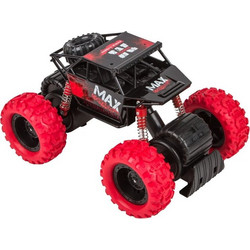 Off-Road Όχημα Friction Rock Crowler Κόκκινο με Ήχο &amp Φως 1:16