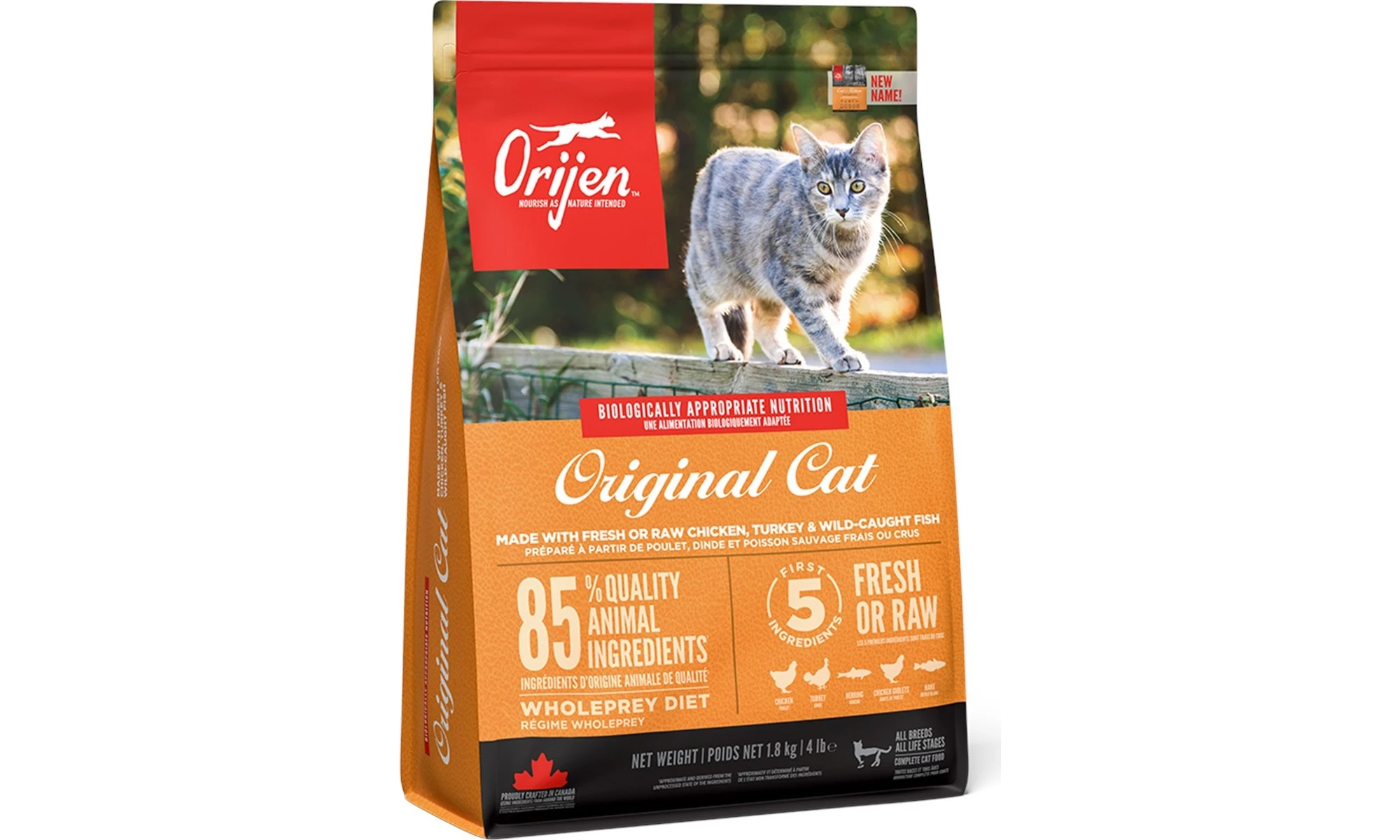 Orijen Original Adult Cat Chicken Fish & Turkey 5.4kg BestPrice.gr