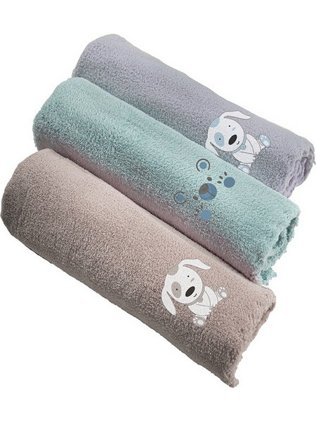 Guy Laroche Puppy Κουβέρτα Κούνιας Fleece Natural 100x140 Μπεζ