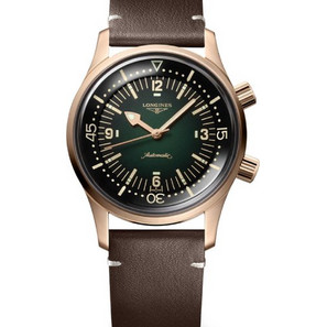 Longines Ανδρικό Ρολόι Χρονογράφος Αυτόματο με Καφέ Δερμάτινο Λουράκι L3.774.1.50.2 Longines Ανδρικό Ρολόι Χρονογράφος Αυτόματο με Καφέ Δερμάτινο Λουράκι L3.774.1.50.2