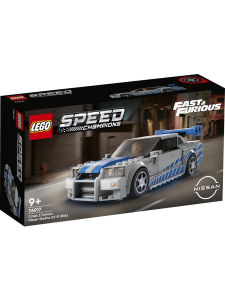 Lego Speed Champions 2 Fast 2 Furious Nissan Skyline GT-R για 9+ Ετών 76917