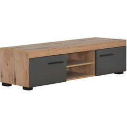 Matis Έπιπλο Τηλεόρασης Ξύλινο Καφέ Μ45.5xΠ180xΥ40cm 670163
