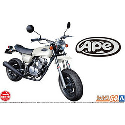 Aoshima Honda AC16 Ape '06 Μεταλλικό Μοντέλο Μηχανής 1:12