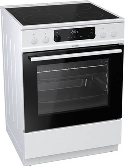 Gorenje ECS6350WPA Κουζίνα Ηλεκτρική 71lt με Κεραμικές Εστίες 60cm