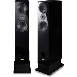 Usher P-717 Ζεύγος Ηχείων Hi-Fi Δαπέδου 115W 2 Δρόμων Black