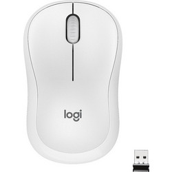 Logitech M220 Silent Ασύρματο Ποντίκι White