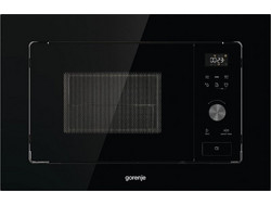 Gorenje BM201AG1BG Εντοιχιζόμενος Φούρνος Μικροκυμάτων με Grill 20lt Μαύρος