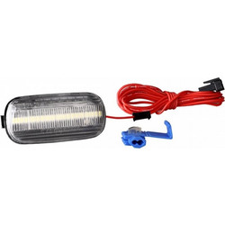 AUDI A3 ΦΛΑΣ ΠΛΑΙΝΑ ΔΙΑΦΑΝΑ 18LED (2χ9) SMD2835 2 ΧΡΗΣΕΩΝ ΠΛΑΙΝΑ ΦΛΑΣ ΦΤΕΡΟΥ ΔΙΑΦΑΝΑ/CLEAR 2ΤΕΜ