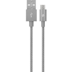 TTEC AlumiCable Micro USB Καλώδιο Φόρτισης & Συγχρονισμού Space Grey