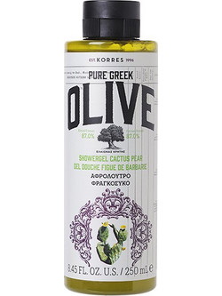 Korres Pure Greek Olive Cactus Pear Αφρόλουτρο σε Gel 250ml